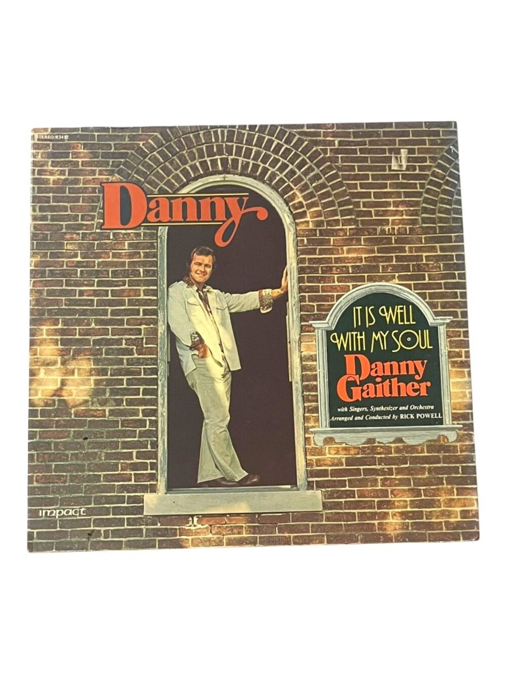 Danny Gaither - It Is Well With My Soul - Impact Records 1976 - NEW & Sealed
